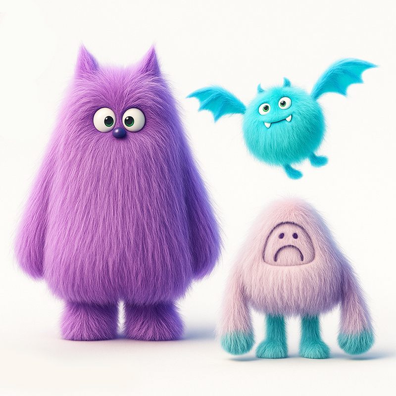 3D FluffBloom